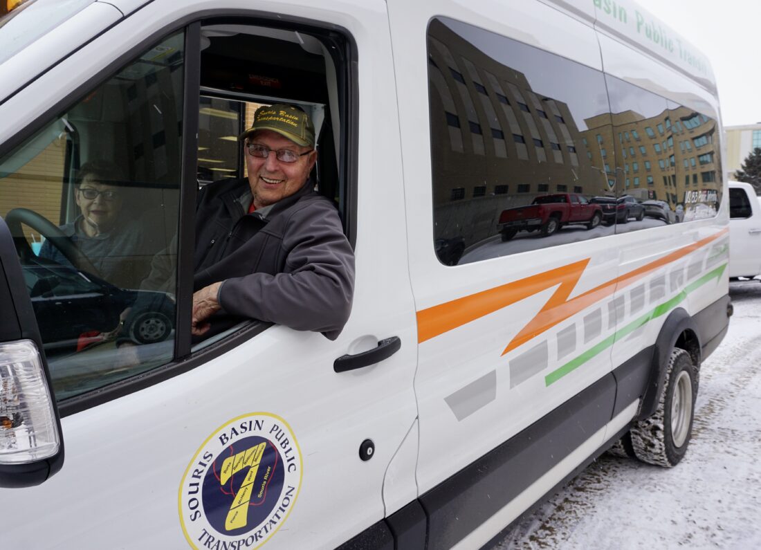 On the move Residents go places with Souris Basin Transportation